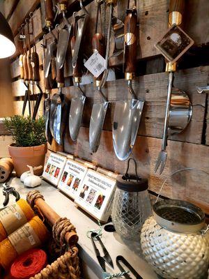 Garden tools at Die Gartenkuche in Bad Aibling