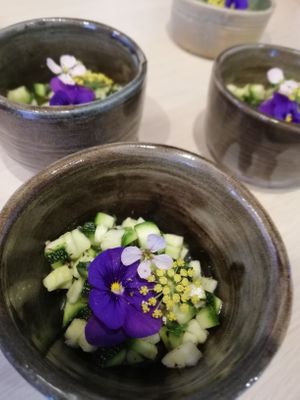  Zuchinni-licious at Diner sur Terre in Torhout