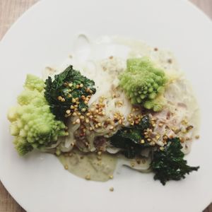 Cabbage curry at Diner sur Terre in Torhout