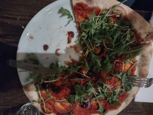 Pepperoni vegana at Eat Love in Ghent