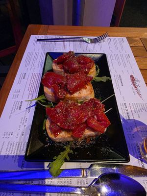 Bruscetta at Montevino in Schierke