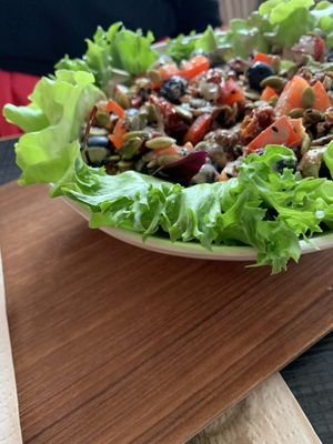 Rainbow salad  at Mama  in Reykjavik