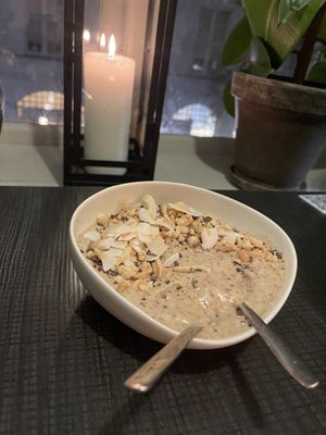 Peanut butter and banana ice cream, vegan at Mama  in Reykjavik