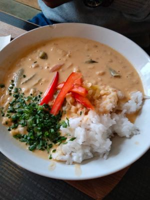 Dragon curry at Mama  in Reykjavik