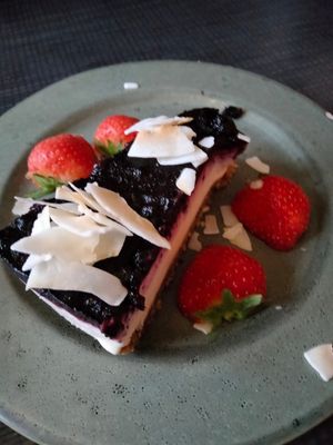 Cheesecake at Mama  in Reykjavik