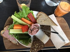 Hummus  at Mama  in Reykjavik