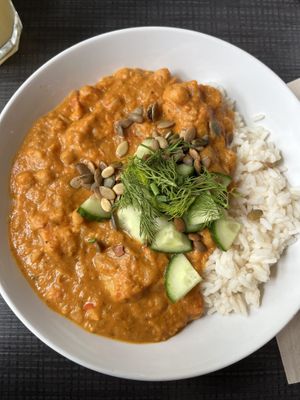 Sweet potato stew  at Mama  in Reykjavik