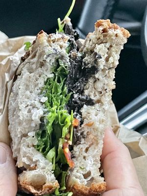 Forest Mushroom sandwich   at Mama  in Reykjavik