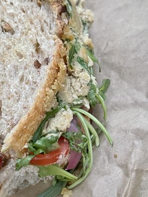 Hummus & Pesto sandwich   at Mama  in Reykjavik