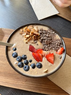 Smoothie bowl  at Mama  in Reykjavik