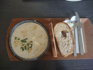 Soup of the week at Mama  in Reykjavik