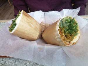 Dahl wraps at Mama  in Reykjavik
