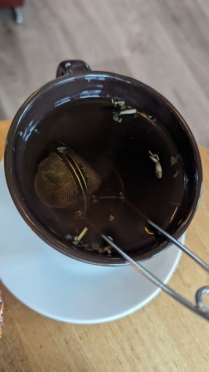 Calming tea at Mama  in Reykjavik