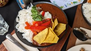 Chili sin carne at Mama  in Reykjavik