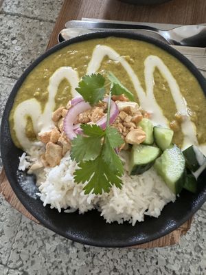 Mama curry   at Mama  in Reykjavik