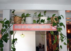 right when you walk in at Mama  in Reykjavik