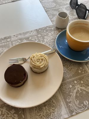 Black Forest and Coconut-Lime Cakes  at Organdga in Varna