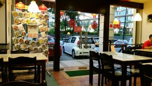 View from inside at Forever Green 長榮素食館 in Petaling Jaya