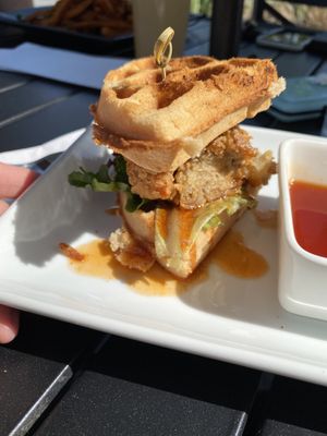   at Cafe Organix in San Bernardino