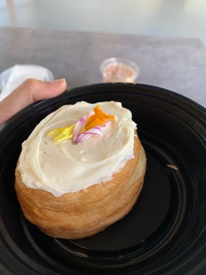 Cronut at Cafe Organix in San Bernardino