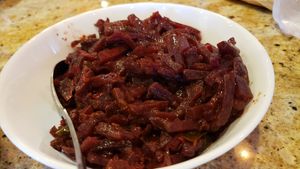 Beets ($12). Well done. at House of Curry in Rosemount