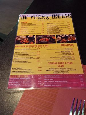  at The Vegan Indian in Amsterdam
