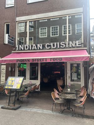   at The Vegan Indian in Amsterdam