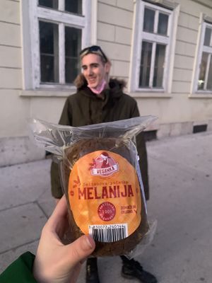 Pečenka Melanij  at Vegansko.si in Ljubljana