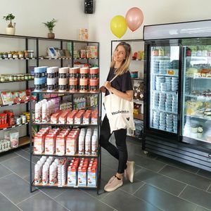 Interior of Vegansko.si at Vegansko.si in Ljubljana