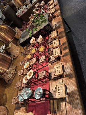 another part of the buffet (food selection changes 1x per month) at WūXiāng Sòng 無相颂 in Dali