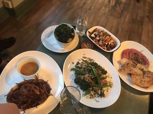 Tapas night! All delicious! at Thrive in Cambridge