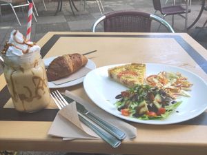 Lunch at Thrive in Cambridge