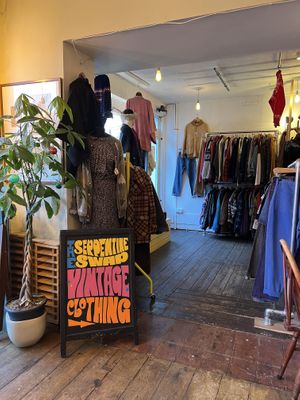 There’s a vintage shop inside  at Thrive in Cambridge