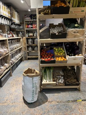 And a no waste shop downstairs   at Thrive in Cambridge