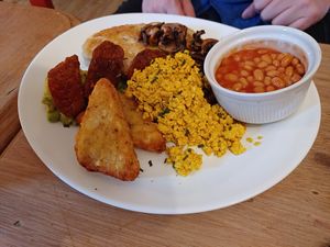 Breakfast at Thrive in Cambridge