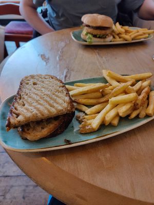 Cheeze toastie at Thrive in Cambridge