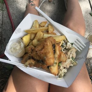 Take out tofufish- delicious!  at Thrive in Cambridge