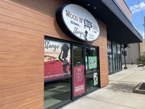 Front.  Look for a new sign soon. They were changing it out during my visit.  at Stango Cuisine in Champaign