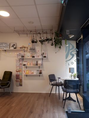 Inside at Vegan Pip's in Leeuwarden