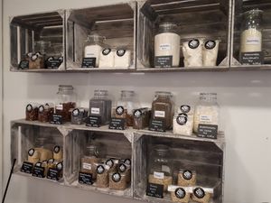 Inside at Vegan Pip's in Leeuwarden