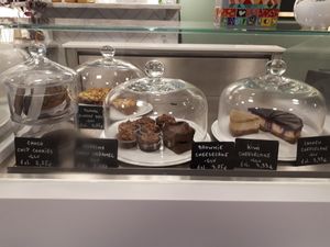 Cakes at Vegan Pip's in Leeuwarden