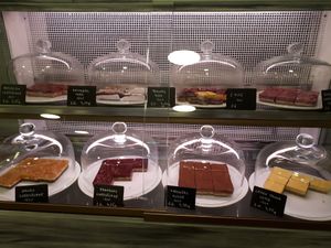 Cakes at Vegan Pip's in Leeuwarden