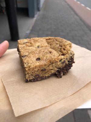 blondie fudge  at Vegan Pip's in Leeuwarden