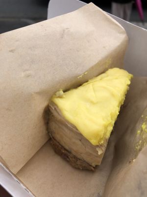 key lime cheesecake  at Vegan Pip's in Leeuwarden