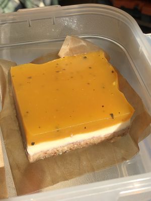 mango passion fruit  at Vegan Pip's in Leeuwarden