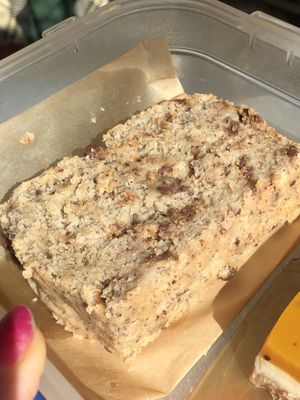 vanilla banana cake  at Vegan Pip's in Leeuwarden