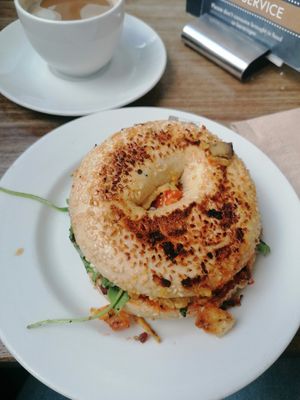 Vegan Schawarma at Coffee Fellows - Schloßstraße in Berlin