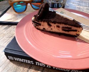 Oreo cheesecake at Brixton House in Bratislava