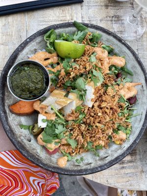 Burrito bowl   at Brixton House in Bratislava