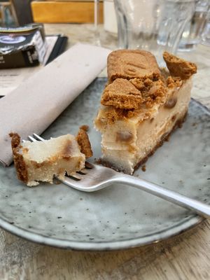 Lotus cheesecake   at Brixton House in Bratislava